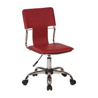 OSP Home Furnishings CRN26-RD Carina Task Chair in Red